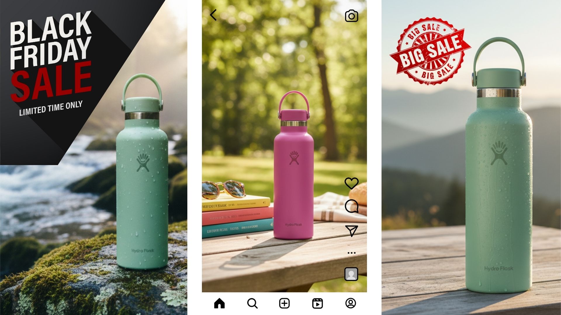 AI-generated ad creative examples